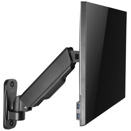 Monitor arm Wall mount 17-32" gas-suspended 260mm