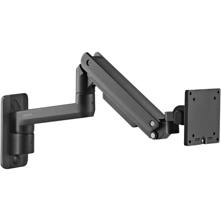 Monitor arm Wall mount 17-49" gas spring 424mm max 20kg