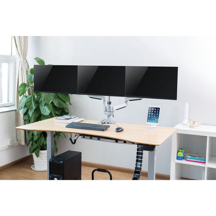 Monitor arm triple 13-32" gas