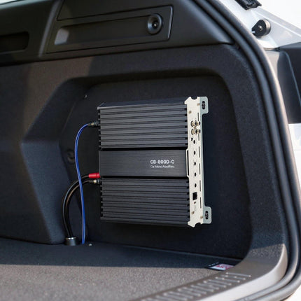 Monoblock Car Amplifier, 800W RMS, 1-4 Ohm Stable
