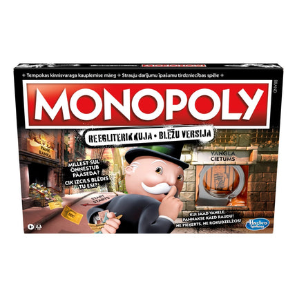 Monopoly galda spēles krāpnieku izdevums (igauņu un latviešu valodā)