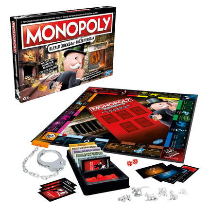 Monopoly galda spēles krāpnieku izdevums (igauņu un latviešu valodā)