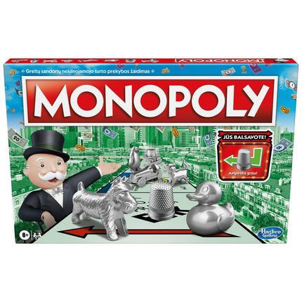 Klasiskā galda spēle Monopoly (lietuviešu valodā)