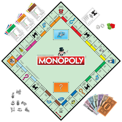Klasiskā galda spēle Monopoly (lietuviešu valodā)