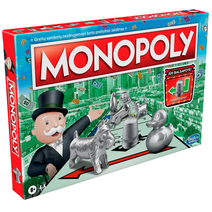 Klasiskā galda spēle Monopoly (lietuviešu valodā)