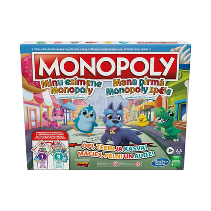 Galda spēle Monopoly Mans pirmais Monopols (igauņu un latviešu valodā)