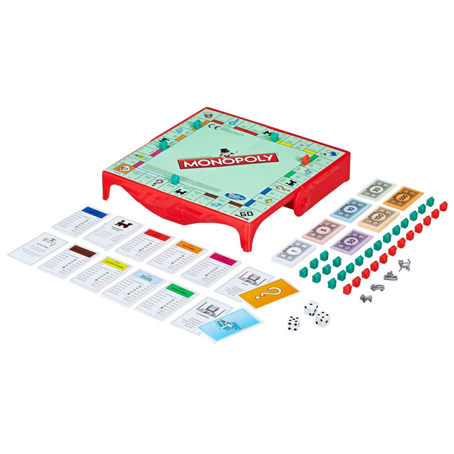 Monopoly ceļojumu spēle Grab&Go (somu un zviedru valodā)