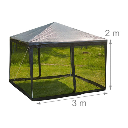 Moskītu tīkls 3x3 paviljonam