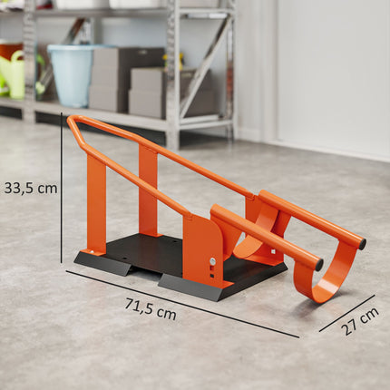 Motocikla riteņa ķīlis, regulējams, tērauds, celtspēja 816,5 kg