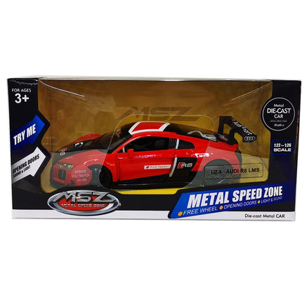 MSZ Die-Cast modelis Audi R8 LMS, Mērogs 1:24