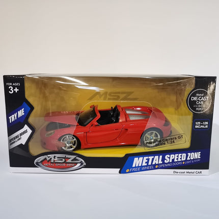 Msz Die-Cast modelis Porsche Carrera Gt, Mērogs 1:24