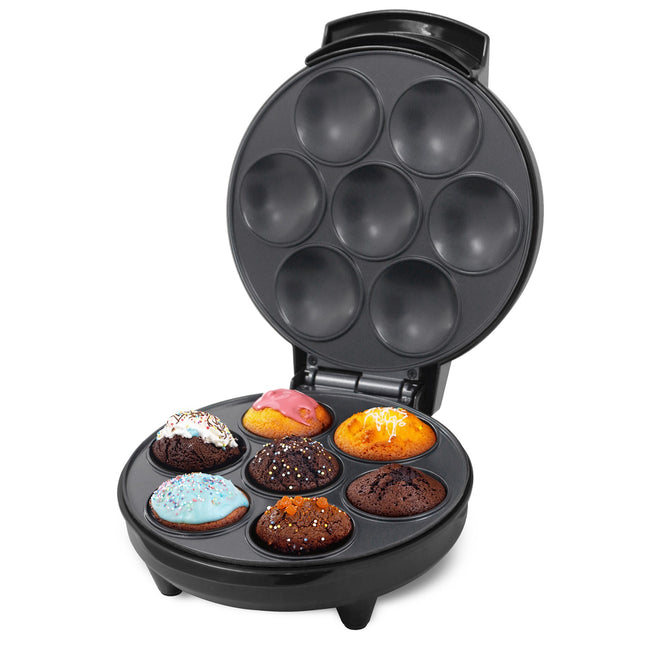 Muffin Maker Ceramic 7 Muffins 700W MM400 Black