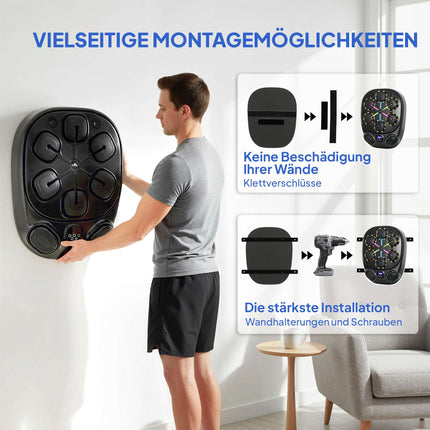 Mūzikas boksa mašīna ar LED gaismām un Bluetooth