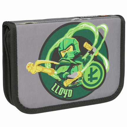 NINJAGO zīmuļu maciņš ar Enerģijas elementu meistara saturu