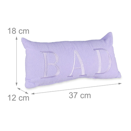 Kakla spilvens vannai BAD violets