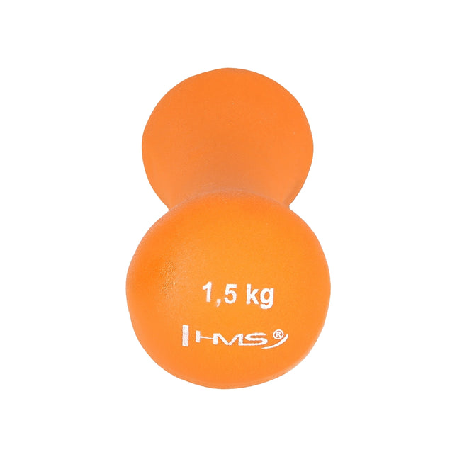 Neoprēna hantele iegremdēšanai 1,5 kg - izturīgs fitnesa svars