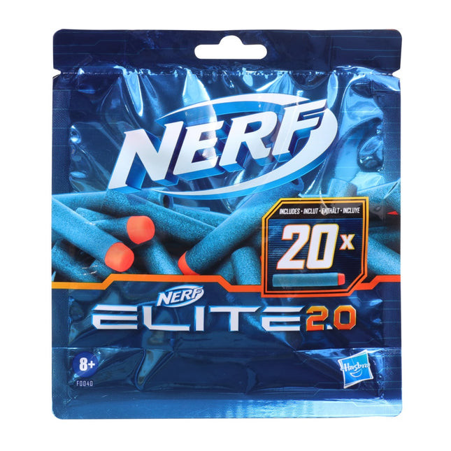 Nerf Elite 2.0 uzpilde 20 gab.