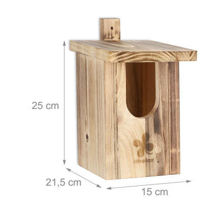 Nestbox liesmota pusdobuma audzētāja