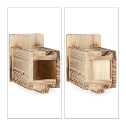 Nestbox liesmota pusdobuma audzētāja