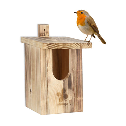 Nestbox liesmota pusdobuma audzētāja