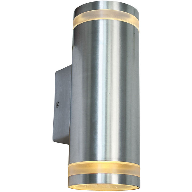 Nils II Wall luminaire 2xGU10 socket IP44 Aluminium