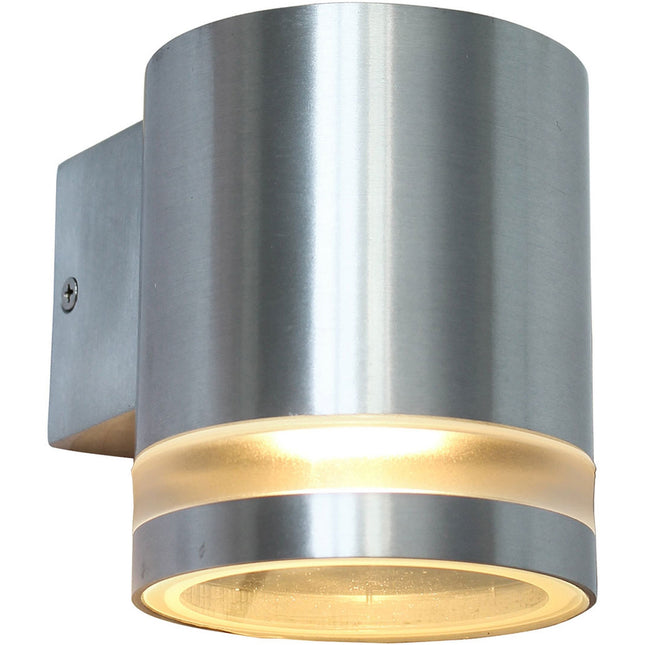 Nils I Wall luminaire GU10 socket IP44 Aluminium