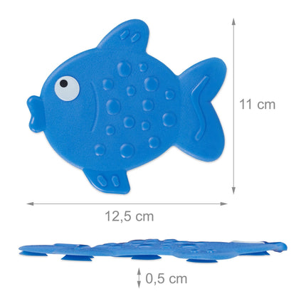 Non-Slip Bath Stickers Fish, Set of 5
