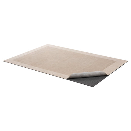 Non-Slip Rug Pad 5x7 Ft, Felt and Rubber, 3 mm