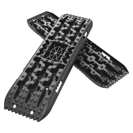 Off-Road Recovery Boards, 2-Piece Set, 105 cm, Up to 10 t Load, Black