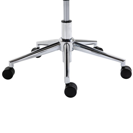 Biroja krēsls, Grozāms krēsls, Regulējams Augstums, 360° Rotējams, Samta Audums, Pelēks, 52,5X60X82-91Cm