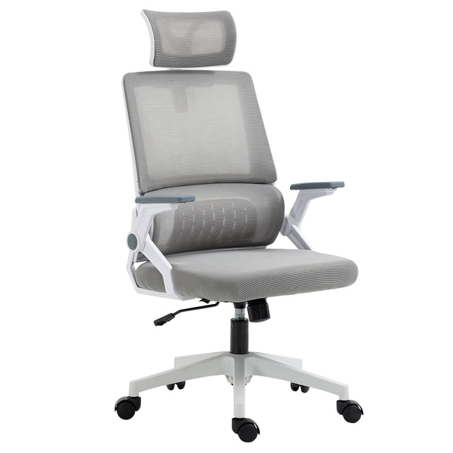 Ergonomic office chair with adjustable lumbar support