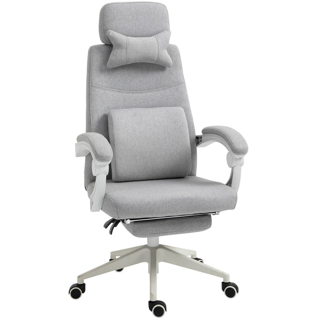 Biroja krēsls, Spēļu krēsls, Krēsls ar riteņiem, Ergonomisks dizains, Poliesters, Putas, Daudzslāņu dēlis, Plastmasa, 62 X 68 X 117-127 Cm