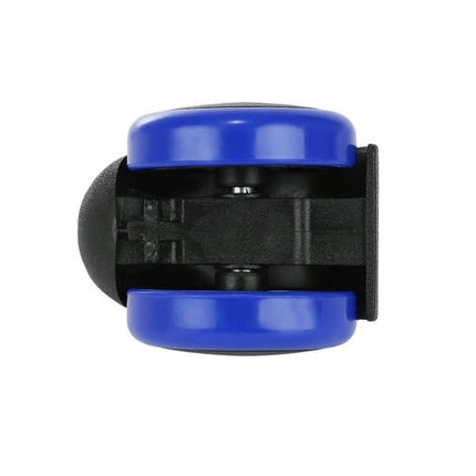 Biroja krēsla riteņi - 5 gab. - zili