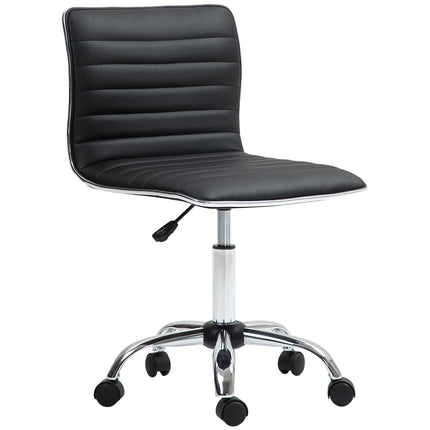 Ergonomic office chair, adjustable swivel, black, 120 kg Capacity