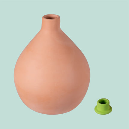 Olla apūdeņošanas pods, 3 l, porains māls, ūdeni taupošs
