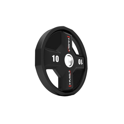 Olimpiskais poliuretāna svara disks, 10 kg