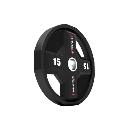 Olimpiskais poliuretāna svara disks, 15 kg