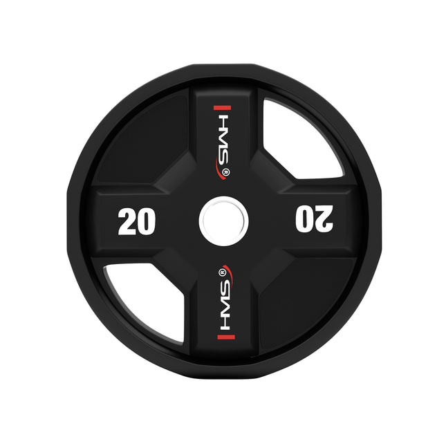 Olimpiskais poliuretāna svara disks, 20 kg