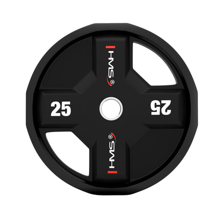 Olimpiskais poliuretāna svara disks, 25 kg