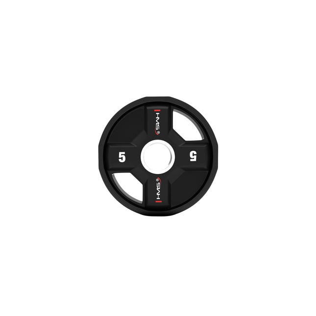 Olimpiskais poliuretāna svara disks, 5 kg