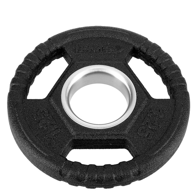 Olimpiskais svara disks, 1,25 kg, melns