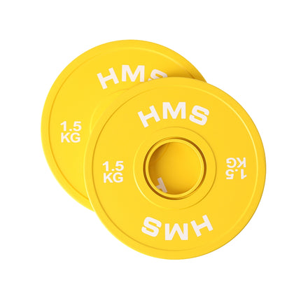Olimpisko svaru disku komplekts, 0,5-2,5 kg, 5 pāri