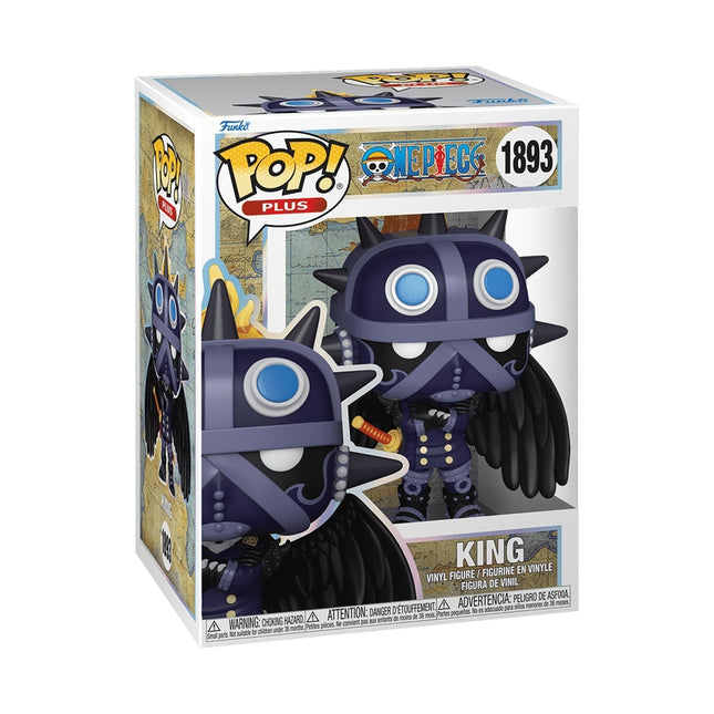 One Piece Funko Pop vinila figūriņa - King kolekcionējama rotaļlieta
