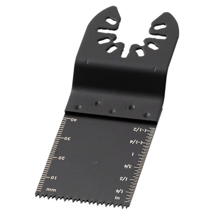 Oscillating Saw Blades Kit, 100 Pack, 1-3/8 in HCS for Wood Plastic