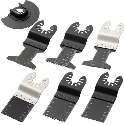 Oscillating Saw Blades Kit, 50-Piece Quick-Release, HCS