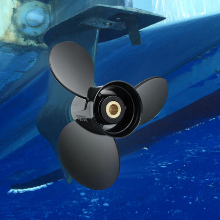 Outboard Propeller 3-Blade 14 1/4 x 21, 19 Spline RH