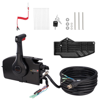 Outboard Throttle Control Box – Side Mount, Trim, 16.3 ft