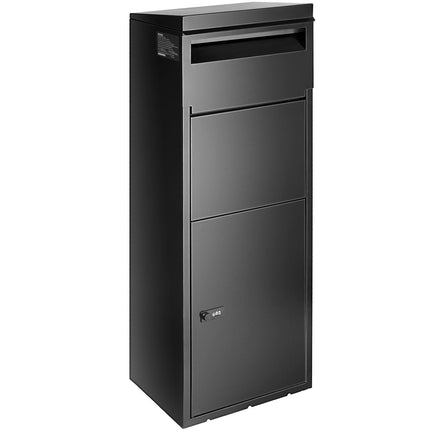 Outdoor Galvanized Steel Parcel Drop Box, IPX3, Coded Lock