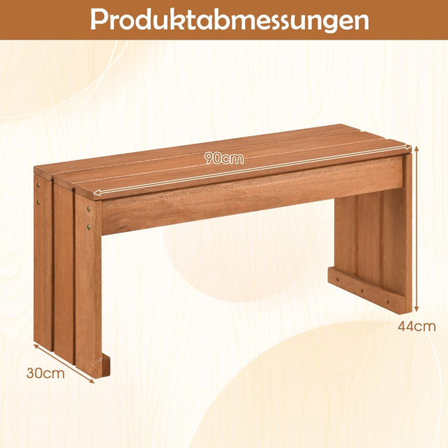 Āra cietkoksnes sols, 90 cm, kompakts un daudzpusīgs dizains