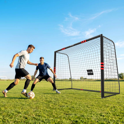 Āra futbola vārti 300x200 cm ar tīklu un putu polsterējumu